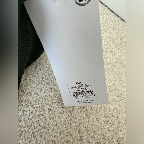 NWT OBEY Case Classic Snapback Cap - Picture 4 of 7